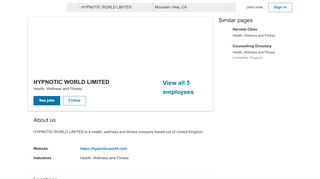 
                            10. HYPNOTIC WORLD LIMITED | LinkedIn