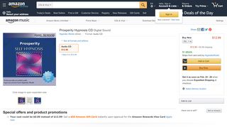 
                            11. Hypnotic World - Prosperity Hypnosis CD - Amazon.com Music