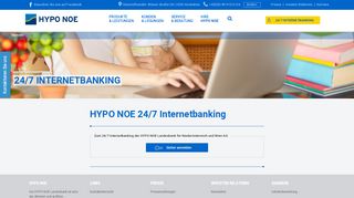 
                            1. HYPO NOE - Online Banking: Loggen Sie sich ein!