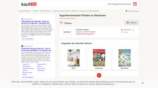 
                            3. HypoVereinsbank Filialen in Illertissen - Adressen, Öffnungszeiten ...