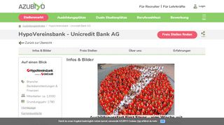 
                            12. HypoVereinsbank - Unicredit Bank AG als Ausbilder - Azubiyo