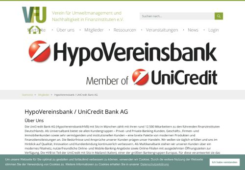 
                            12. HypoVereinsbank / UniCredit Bank AG — VfU - Verein für ...