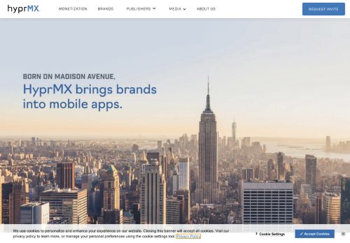 
                            2. HyprMX - Brand Ads for Mobile Apps from Top Fortune 500 Advertisers
