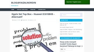 
                            6. Hyptv Set Top Box – Huawei EC6108V8 - Alternatif - blog ...