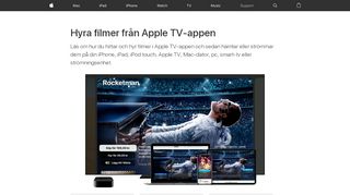 
                            7. Hyra film från iTunes Store - Apple-support