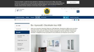 
                            10. Hyresrätt i Stockholm - HSB