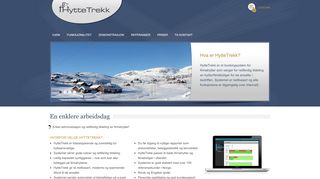 
                            1. HytteTrekk - Bookingsystem for firmahytter