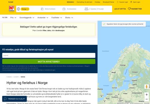 
                            3. Hytteutleie | Hytter og feriehus i Norge | NOVASOL.no