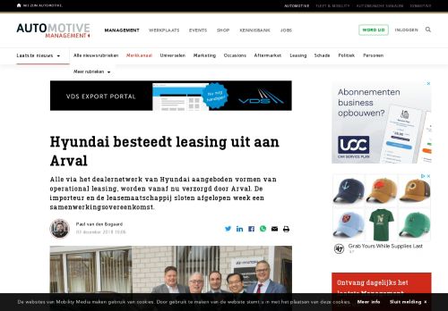 
                            6. Hyundai besteedt leasing uit aan Arval - Automotive Online