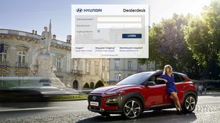 
                            3. Hyundai Dealerdesk Login page - MarketingOne®