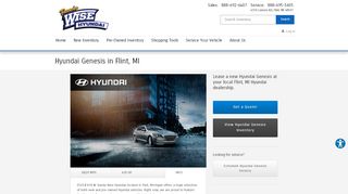 
                            11. Hyundai Genesis | Randy Wise Hyundai | Flint, MI