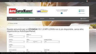 
                            10. HYUNDAI I10 1.0 MPI LOGIN Km 0 2017 | AutoSuperMarket