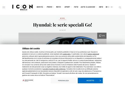 
                            1. Hyundai: le serie speciali Go! - News - Panoramauto