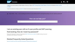 
                            7. I am an existing user with an S-user profile and SAP Learning Hub ...