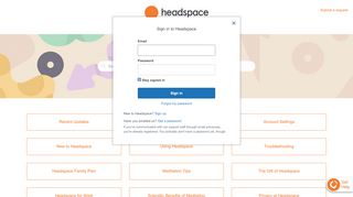 
                            11. I am having trouble resetting my password. – Help Center - Headspace