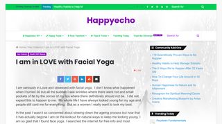 
                            11. I am in LOVE with Facial Yoga – Happyecho