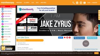 
                            7. I am Jake Zyrus - Manilascope - Events in Manila - Events