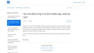 
                            7. I am not able to log in to the mobile app, what do I do? – ...