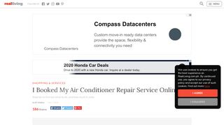 
                            11. I Booked My Air Conditioner Repair Service Online | RL