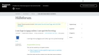 
                            4. i can loge in 9gag unless i use aprivte browing | Firefox-Hilfeforum ...