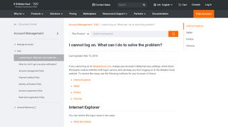
                            2. I cannot log on. What can I do to solve the problem? - FAQ| Alibaba ...