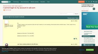 
                            12. I cannot login to my account in sdl.com (SDL Trados support ...