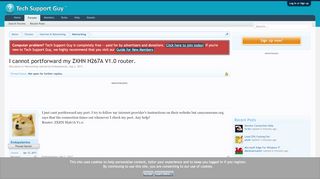 
                            11. I cannot portforward my ZXHN H267A V1.0 router. | Tech ...