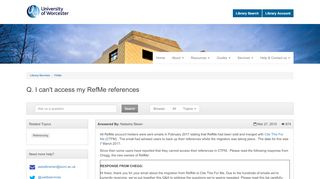 
                            4. I can't access my RefMe references - FAQs
