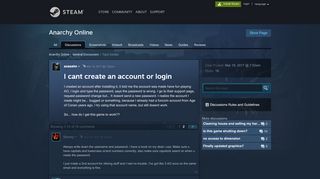 
                            2. I cant create an account or login :: Anarchy Online General Discussions