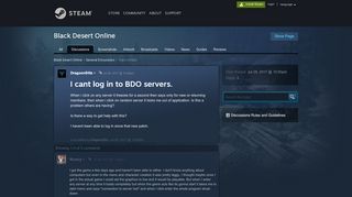 
                            7. I cant log in to BDO servers. :: Black Desert Online General Discussions