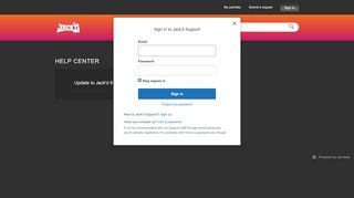 
                            1. I can't log-in with my e-mail and password. Why? – HELP CENTER