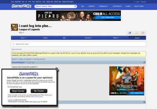 
                            7. i cant log into pbe... - League of Legends Message Board for PC ...