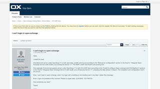 
                            4. I can't login in open-xchange - Official Open-Xchange Forum