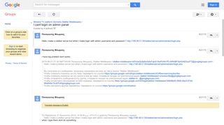 
                            12. I cant login on admin panel - Google Groups