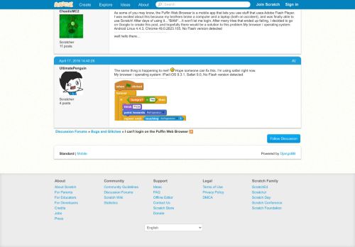 
                            11. I can't login on the Puffin Web Browser - Discuss Scratch