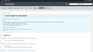 
                            12. i can't login to tvheadend - Tvheadend