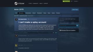 
                            4. I can't make a uplay account :: Anno 2070 General Discussions