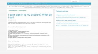 
                            12. I can't sign in to my account? What do I do? – GlobalTestMarket UK