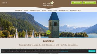 
                            10. I dintorni dell'Active Hotel Edelweiss a Resia