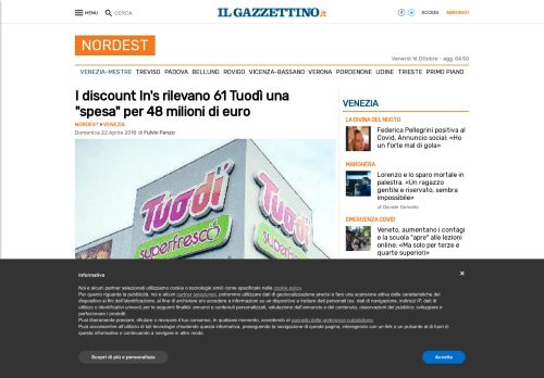 
                            10. I discount In's rilevano 61 Tuodì una 