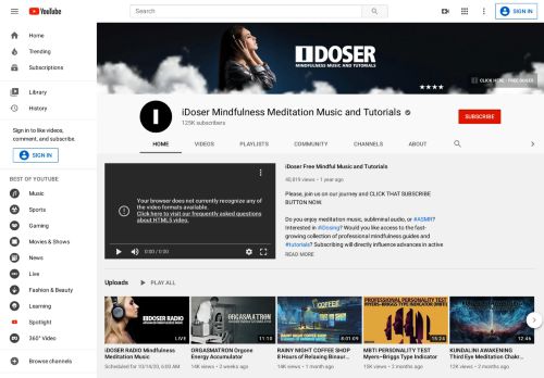 
                            1. I-Doser.com - YouTube