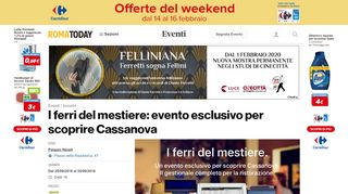 
                            12. I ferri del mestiere: evento esclusivo per scoprire Cassanova