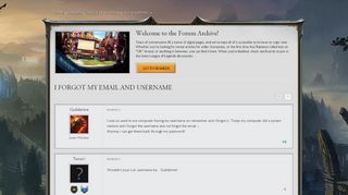 
                            3. I FORGOT MY EMAIL AND USERNAME - League of Legends Community