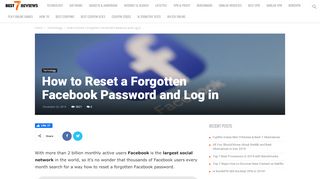 
                            13. I Forgot My Facebook Password. How can I Log In? [SOLVED]