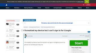 
                            13. I formatted my device but i can't sign in for Google | AndroidPIT ...