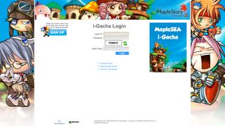 
                            6. i-Gacha: MapleStory