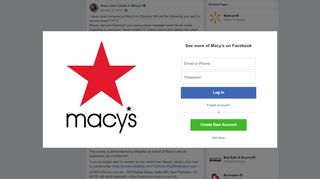 
                            13. I have never shopped at Macy's in... - Mary Jane Clarke | Facebook