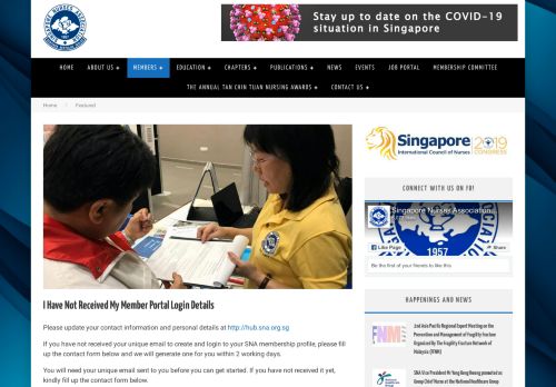 
                            6. I Have Not Received My Member Portal Login Details – Singapore ...