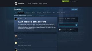 
                            5. I just hacked a bank account :: Grey Hack General Discussion