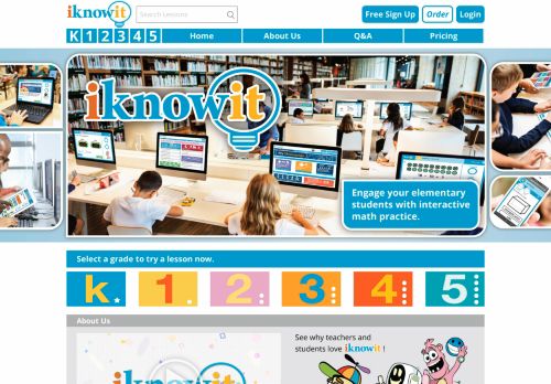 
                            9. I Know It - Math Practice Site for Kids
